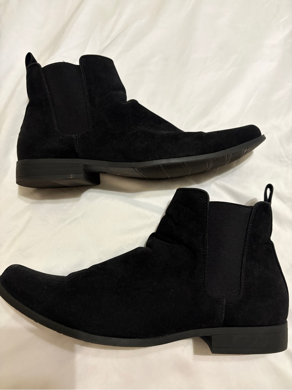 ASOS Black Suede Chukka Chelsea Boots
